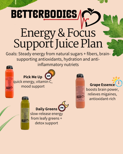 Energy & Focus Support Juice Pack